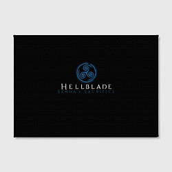 Холст прямоугольный HellBlade, цвет: 3D-принт — фото 2