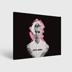 Картина прямоугольная Justin Bieber: Pink Splash