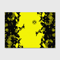 Холст прямоугольный FC Borussia Dortmund: Yellow Original, цвет: 3D-принт — фото 2