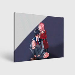 Картина прямоугольная Darling in the FranXX