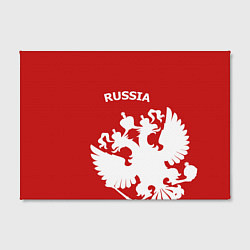 Холст прямоугольный Russia: Red & White, цвет: 3D-принт — фото 2