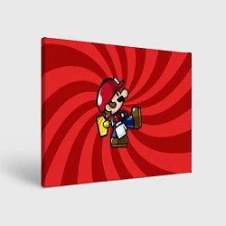 Картина прямоугольная Super Mario: Red Illusion