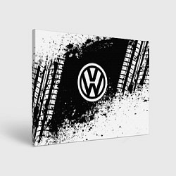 Картина прямоугольная Volkswagen: Black Spray