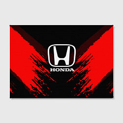 Холст прямоугольный Honda: Red Anger, цвет: 3D-принт — фото 2