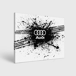 Картина прямоугольная Audi: Black Spray