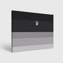 Картина прямоугольная ФК Атлетико Мадрид: Серый стиль