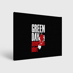 Картина прямоугольная Green Day: American Idiot