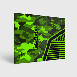 Картина прямоугольная CS:GO Light Green Camo