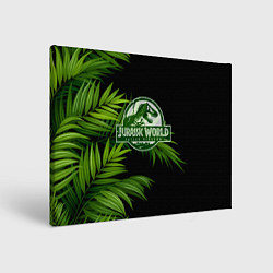 Холст прямоугольный Jurassic World: Black Tropic, цвет: 3D-принт
