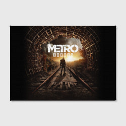 Холст прямоугольный Metro Exodus: Sunset, цвет: 3D-принт — фото 2