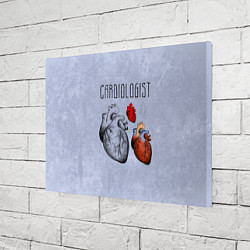 Холст прямоугольный Cardiologist, цвет: 3D-принт — фото 2
