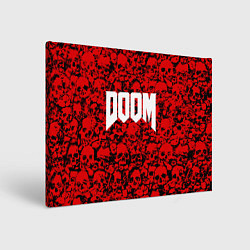 Картина прямоугольная DOOM: Blooded Skuls