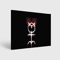 Холст прямоугольный Ghostemane sign, цвет: 3D-принт