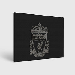 Холст прямоугольный Liverpool - Classic Est 1892, цвет: 3D-принт