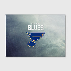 Холст прямоугольный St Louis Blues, цвет: 3D-принт — фото 2