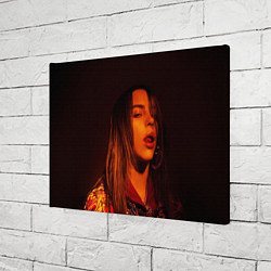 Холст прямоугольный BILLIE EILISH: Red Mood, цвет: 3D-принт — фото 2