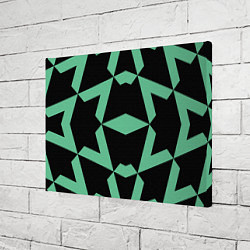 Холст прямоугольный Abstract zigzag pattern, цвет: 3D-принт — фото 2