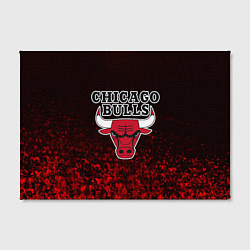 Холст прямоугольный CHICAGO BULLS, цвет: 3D-принт — фото 2
