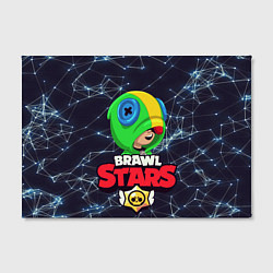 Холст прямоугольный Brawl Stars - Leon, цвет: 3D-принт — фото 2