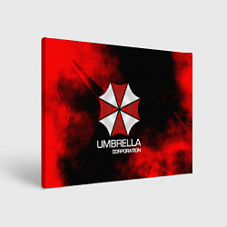 Холст прямоугольный UMBRELLA CORP, цвет: 3D-принт