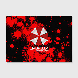 Холст прямоугольный UMBRELLA CORP, цвет: 3D-принт — фото 2