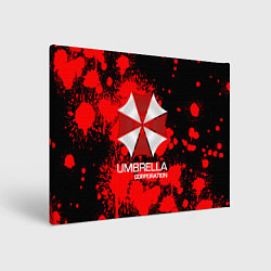 Холст прямоугольный UMBRELLA CORP, цвет: 3D-принт