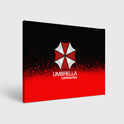 Холст прямоугольный UMBRELLA CORP, цвет: 3D-принт