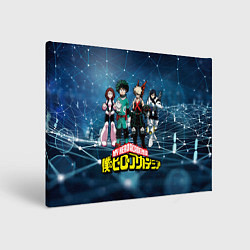 Картина прямоугольная Моя геройская академия