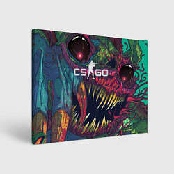 Картина прямоугольная CS GO Hyper Beast