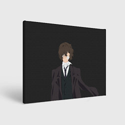 Холст прямоугольный Osamu Dazai, цвет: 3D-принт