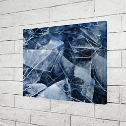Холст прямоугольный Лёд, цвет: 3D-принт — фото 2
