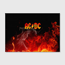Холст прямоугольный ACDC, цвет: 3D-принт — фото 2