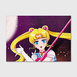 Холст прямоугольный Sailor Moon, цвет: 3D-принт — фото 2