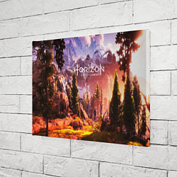 Холст прямоугольный Horizon Zero Dawn, цвет: 3D-принт — фото 2