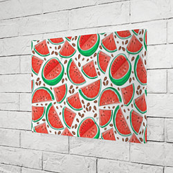 Холст прямоугольный Арбуз, цвет: 3D-принт — фото 2