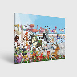 Картина прямоугольная Studio Ghibli