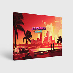 Картина прямоугольная HOTLINE MIAMI