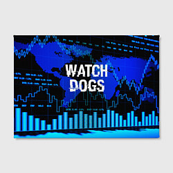 Холст прямоугольный Watch Dogs, цвет: 3D-принт — фото 2