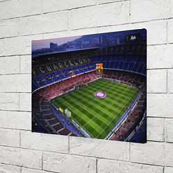 Холст прямоугольный FC BARCELONA, цвет: 3D-принт — фото 2