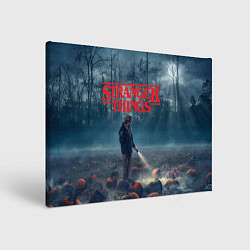 Холст прямоугольный Stranger Things, цвет: 3D-принт