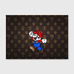 Холст прямоугольный Mario, цвет: 3D-принт — фото 2