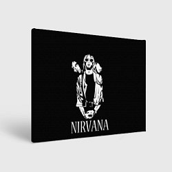 Холст прямоугольный NIRVANA, цвет: 3D-принт