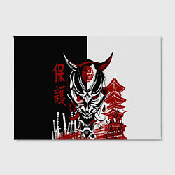 Холст прямоугольный Самурай Samurai, цвет: 3D-принт — фото 2