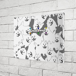 Холст прямоугольный Undertale, цвет: 3D-принт — фото 2