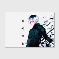 Холст прямоугольный Токийский гуль Tokyo Ghoul, цвет: 3D-принт — фото 2