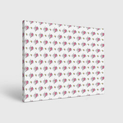 Холст прямоугольный Люблю Музыку, цвет: 3D-принт