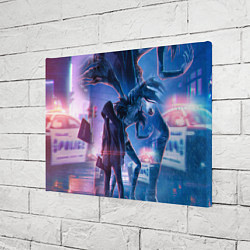 Холст прямоугольный DEATH NOTE ТЕТРАДЬ СМЕРТИ, цвет: 3D-принт — фото 2