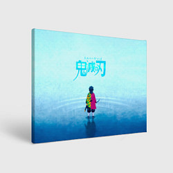 Холст прямоугольный Гию Томиока Kimetsu no Yaiba, цвет: 3D-принт