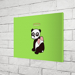 Холст прямоугольный Святая панда, цвет: 3D-принт — фото 2