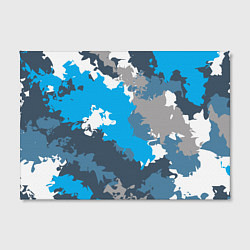 Холст прямоугольный Камуфляж ледяной, цвет: 3D-принт — фото 2